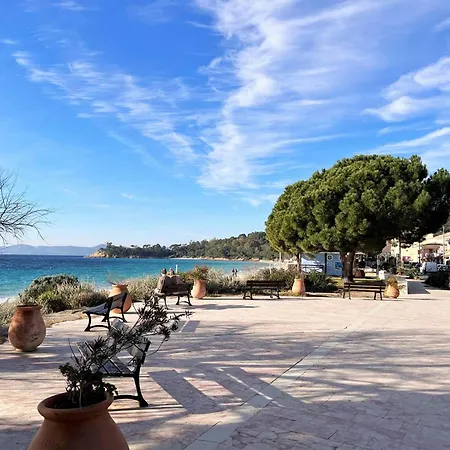 Duplex Avec Piscine, 3 Pieces Cabine, 6 Couchages, Terrasses Et Parking Proche - - Fr-1-251-536 Apartmán Le Lavandou
